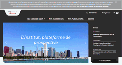 Desktop Screenshot of institut.veolia.org